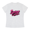 SAVAGE QUEEN-Women's Slim Fit Crewneck T-Shirt