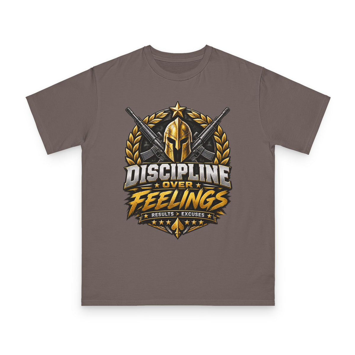 Discipline Over Feeling — Organic Unisex T-Shirt