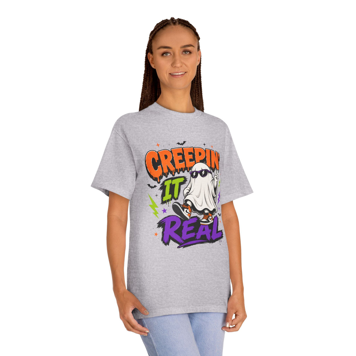 Creepin' It Real Halloween Unisex Graphic Tee