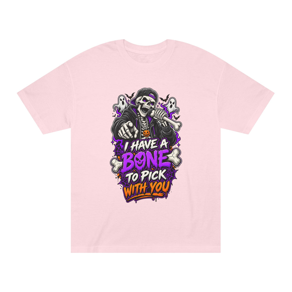 I Have a Bone to Pick With You Halloween Unisex Graphic Tee