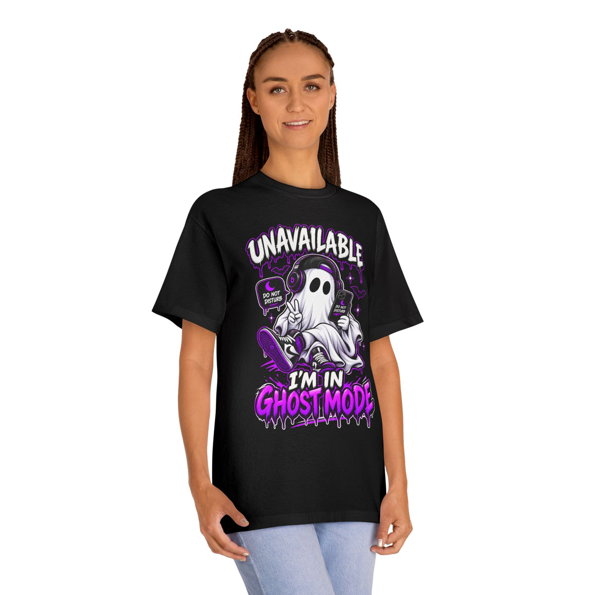 Unavailable — I'm in Ghost Mode Halloween Unisex Graphic Tee