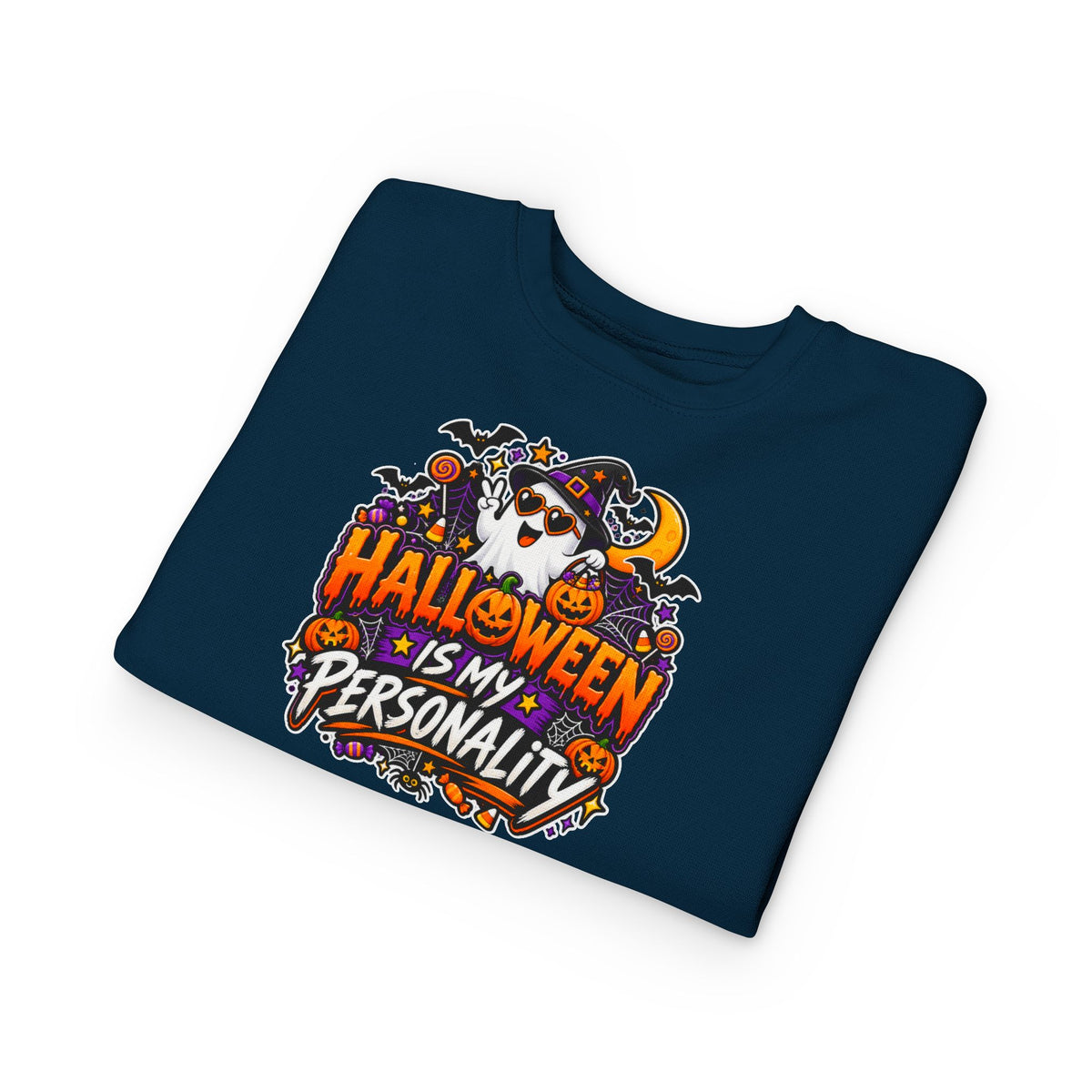 Bad to the Bone Halloween Toddler Sweatshirt
