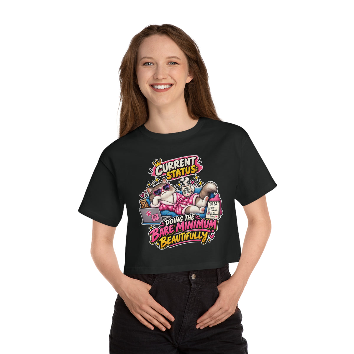 Champion Women's Heritage Cropped T-Shirt