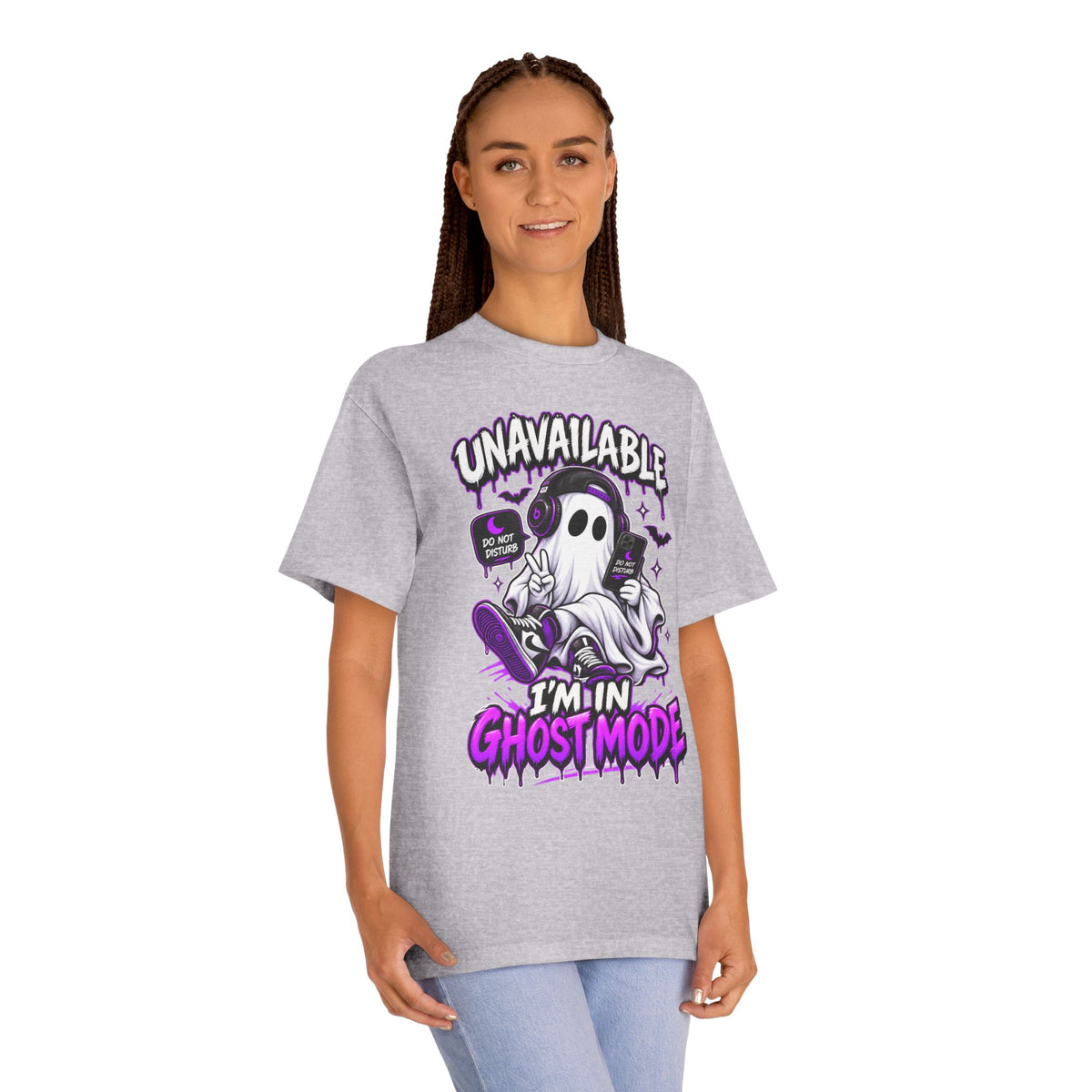 Unavailable — I'm in Ghost Mode Halloween Unisex Graphic Tee