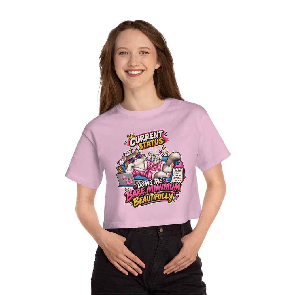 Champion Women's Heritage Cropped T-Shirt