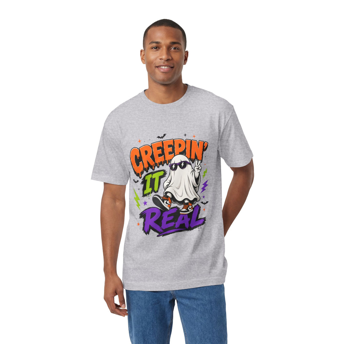 Creepin' It Real Halloween Unisex Graphic Tee