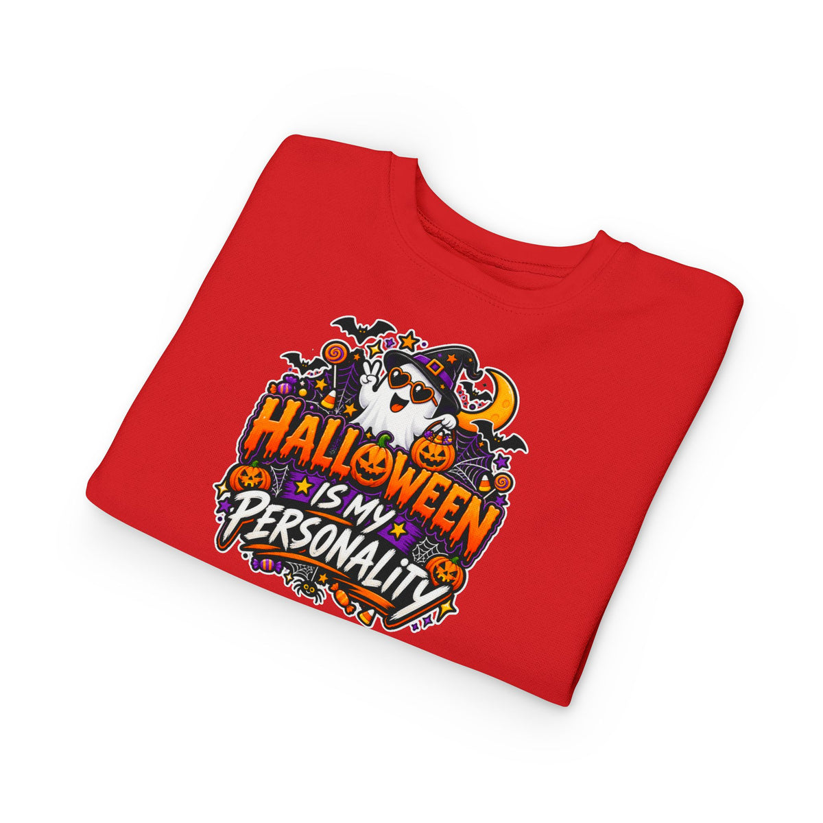 Bad to the Bone Halloween Toddler Sweatshirt