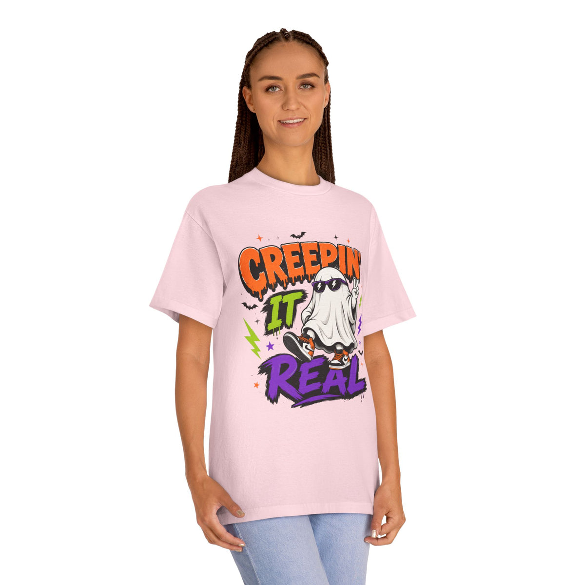 Creepin' It Real Halloween Unisex Graphic Tee