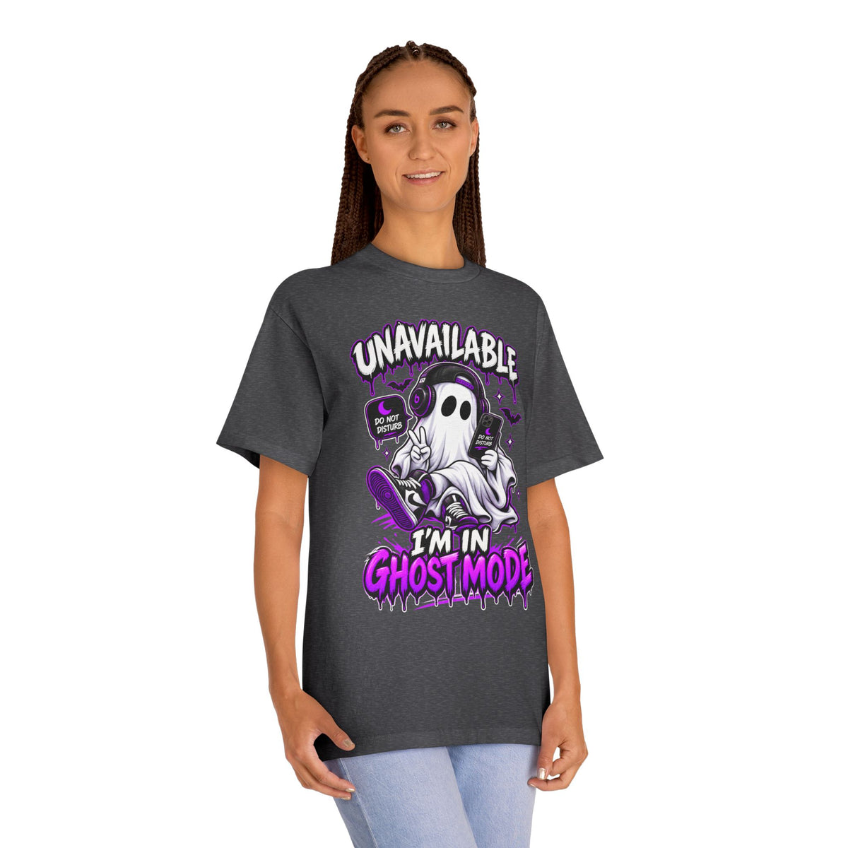 Unavailable — I'm in Ghost Mode Halloween Unisex Graphic Tee