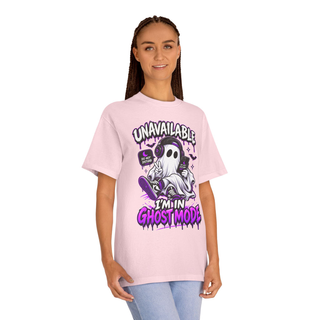 Unavailable — I'm in Ghost Mode Halloween Unisex Graphic Tee
