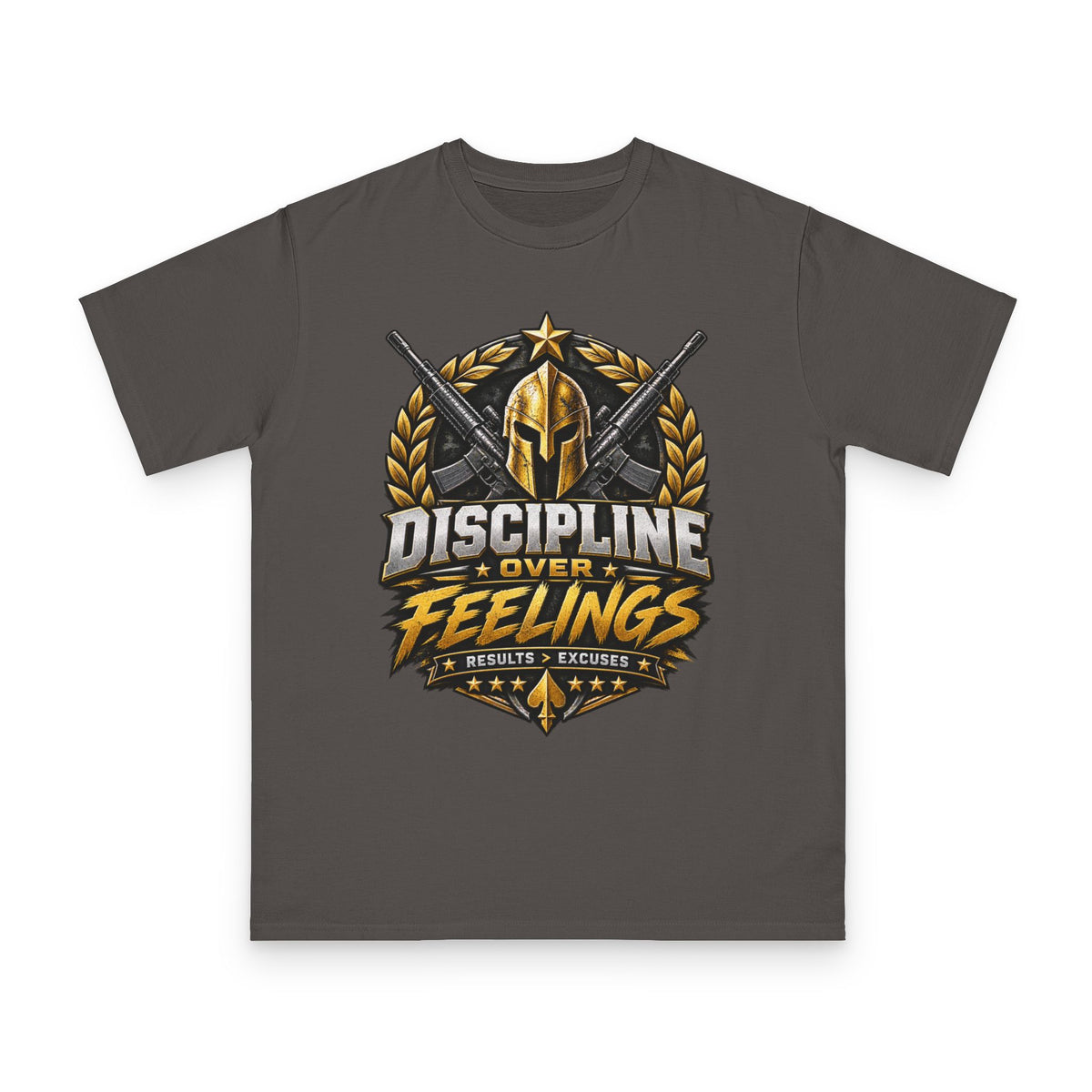 Discipline Over Feeling — Organic Unisex T-Shirt
