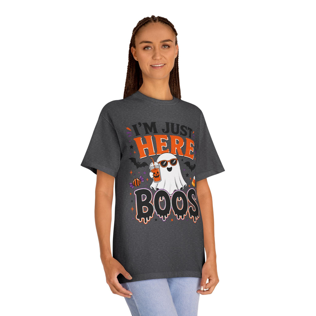 I'm Just Here for the Boos Halloween Unisex Graphic Tee