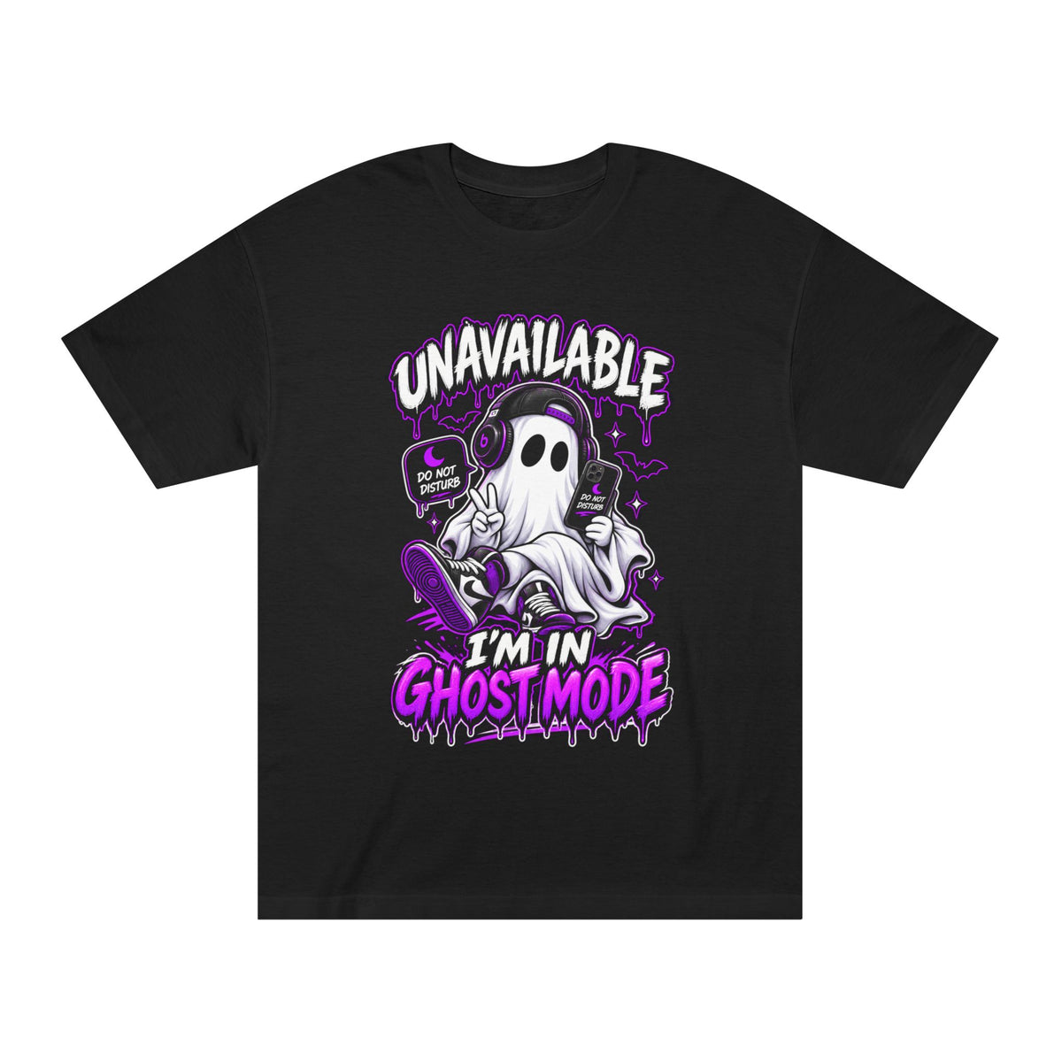 Unavailable — I'm in Ghost Mode Halloween Unisex Graphic Tee