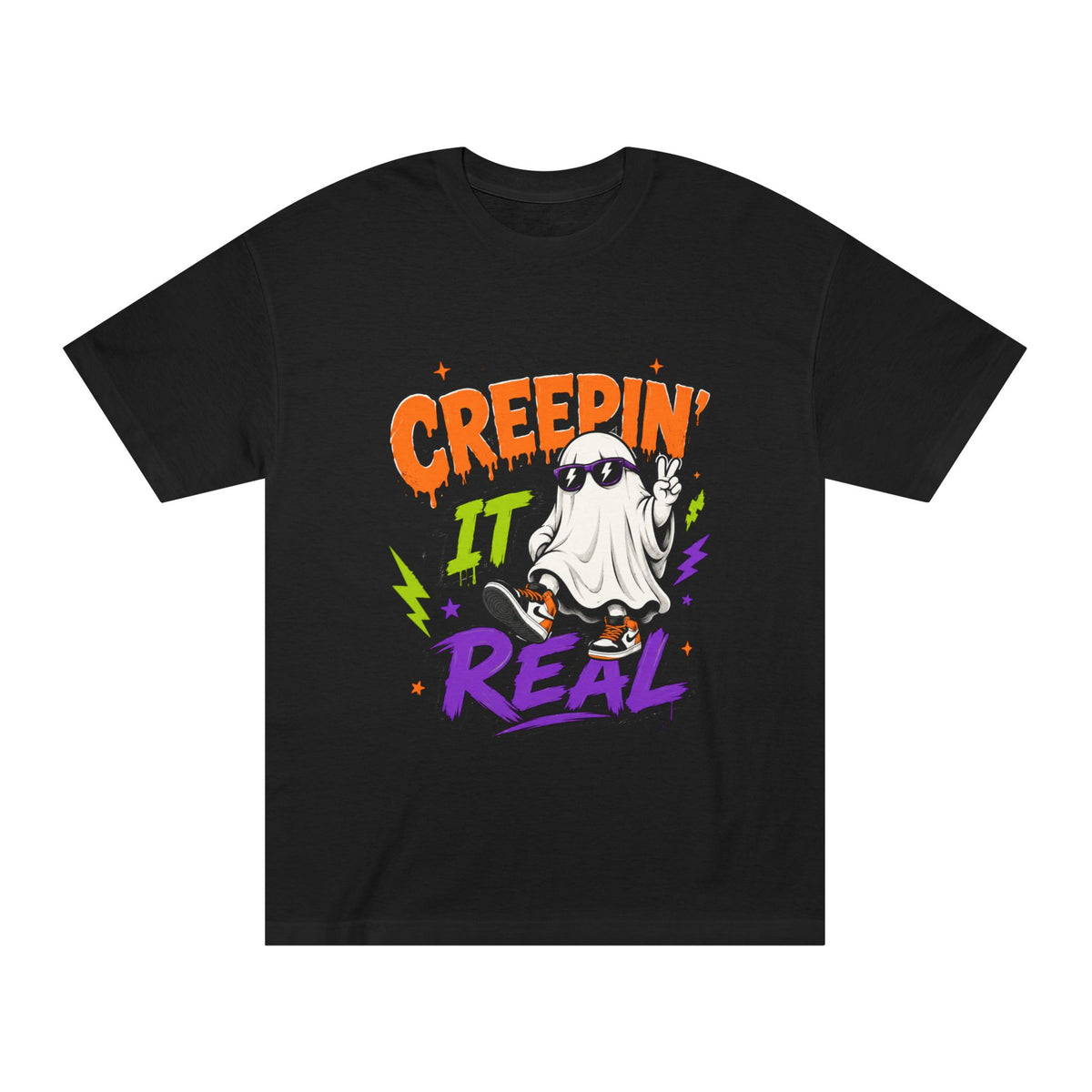 Creepin' It Real Halloween Unisex Graphic Tee