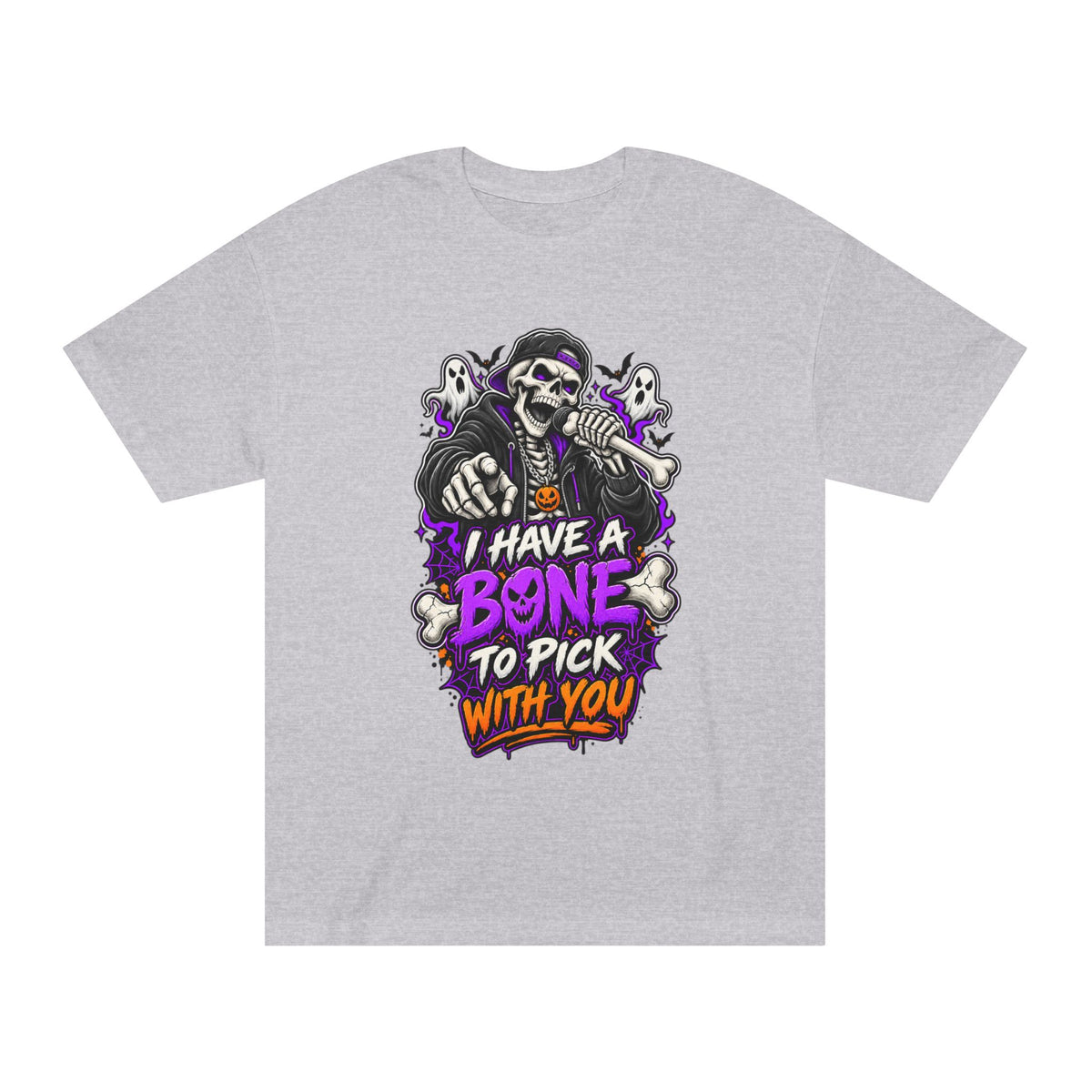 I Have a Bone to Pick With You Halloween Unisex Graphic Tee