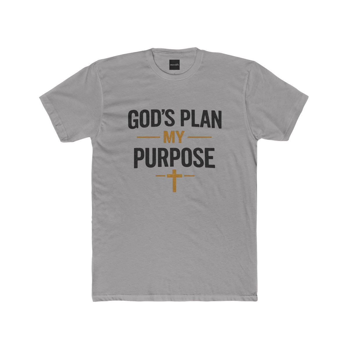 Men's Cotton Crew Tee | Everyday Casual Graphic T-Shirt