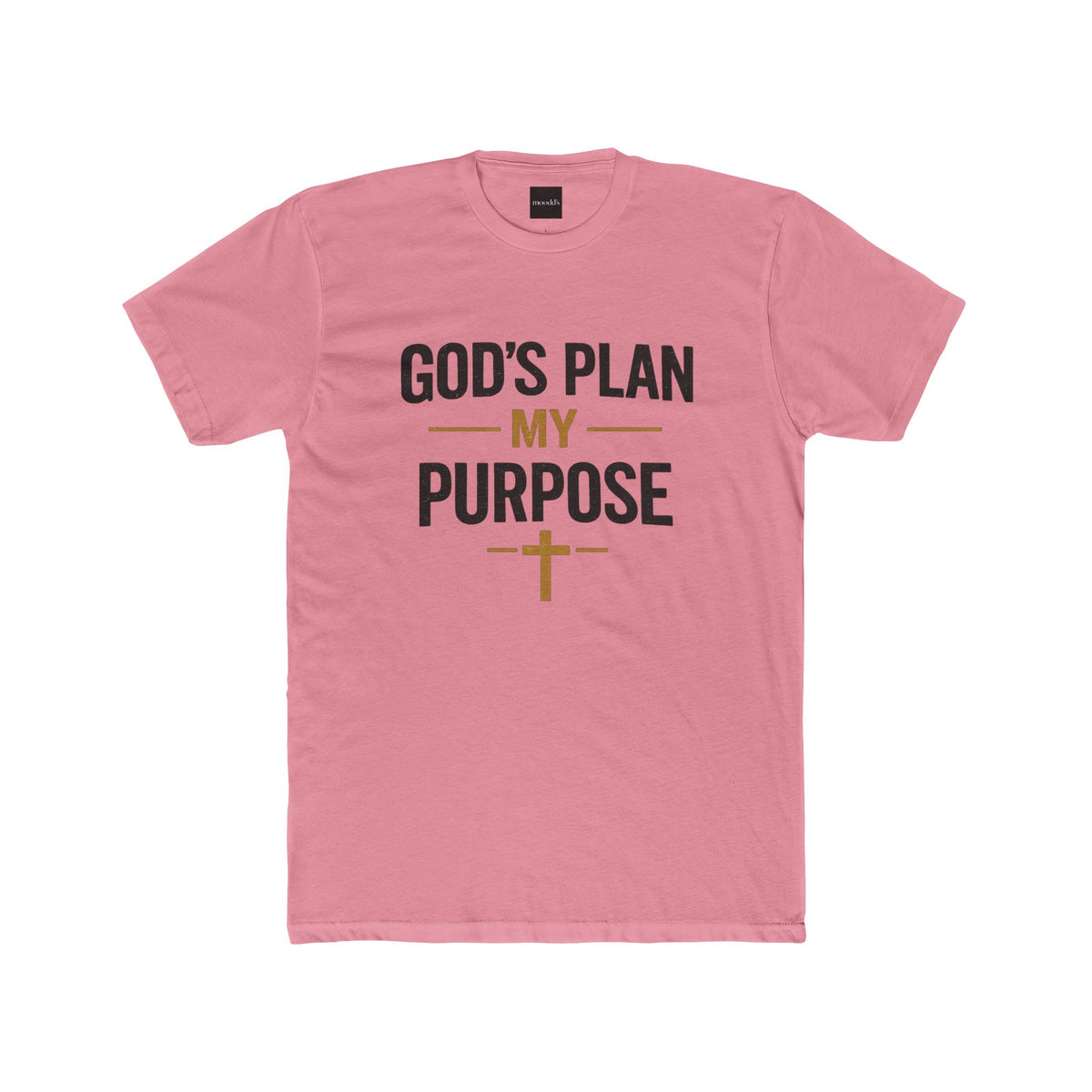 Men's Cotton Crew Tee | Everyday Casual Graphic T-Shirt