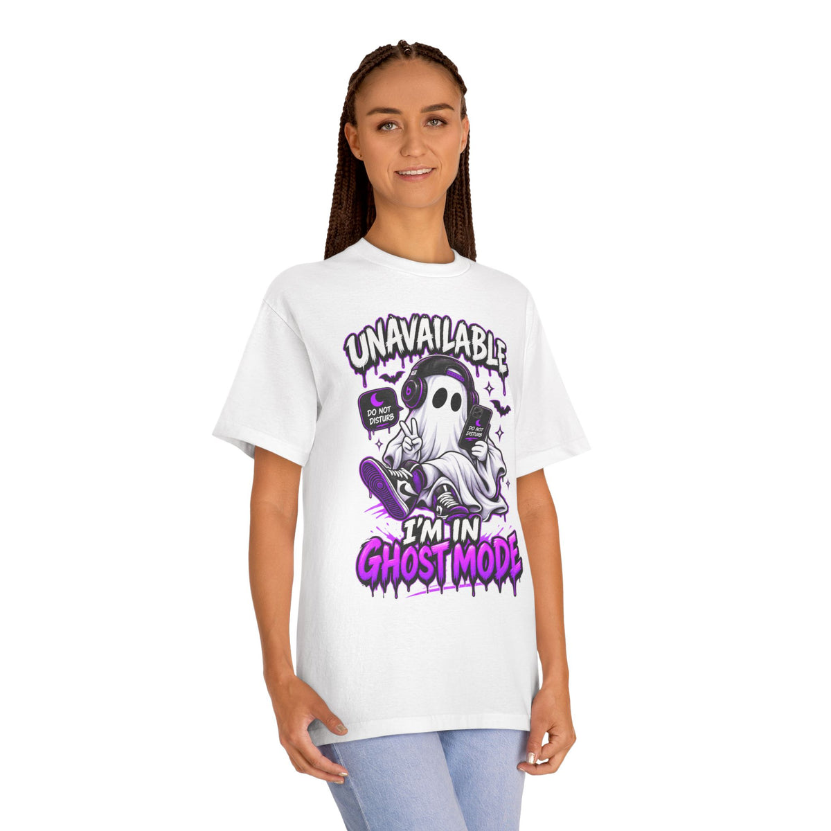 Unavailable — I'm in Ghost Mode Halloween Unisex Graphic Tee