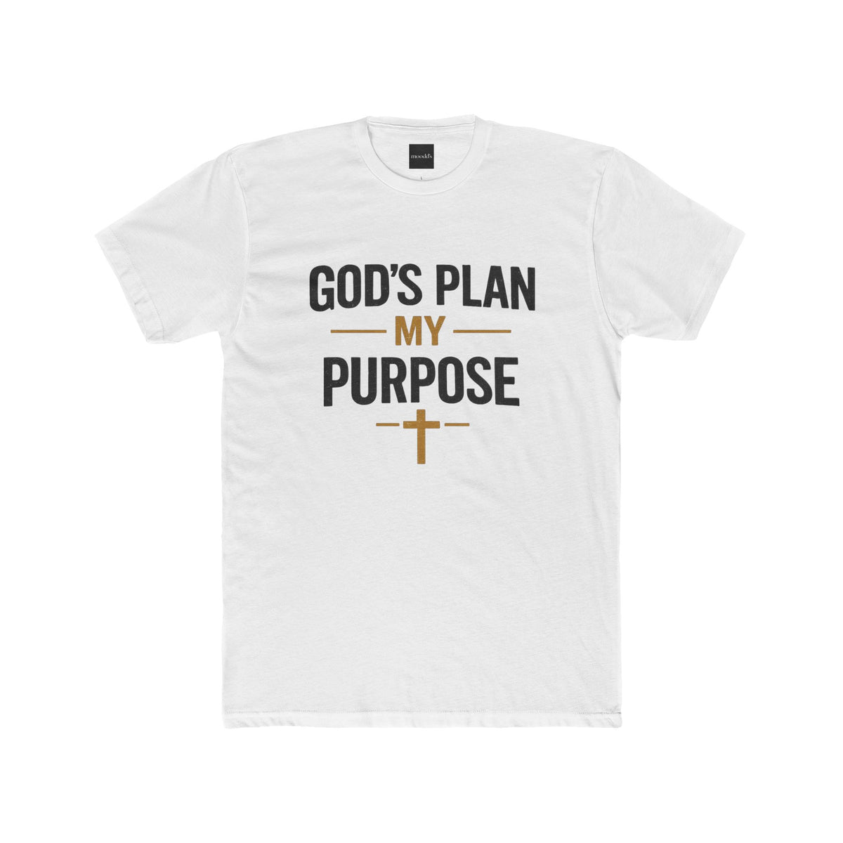 Men's Cotton Crew Tee | Everyday Casual Graphic T-Shirt