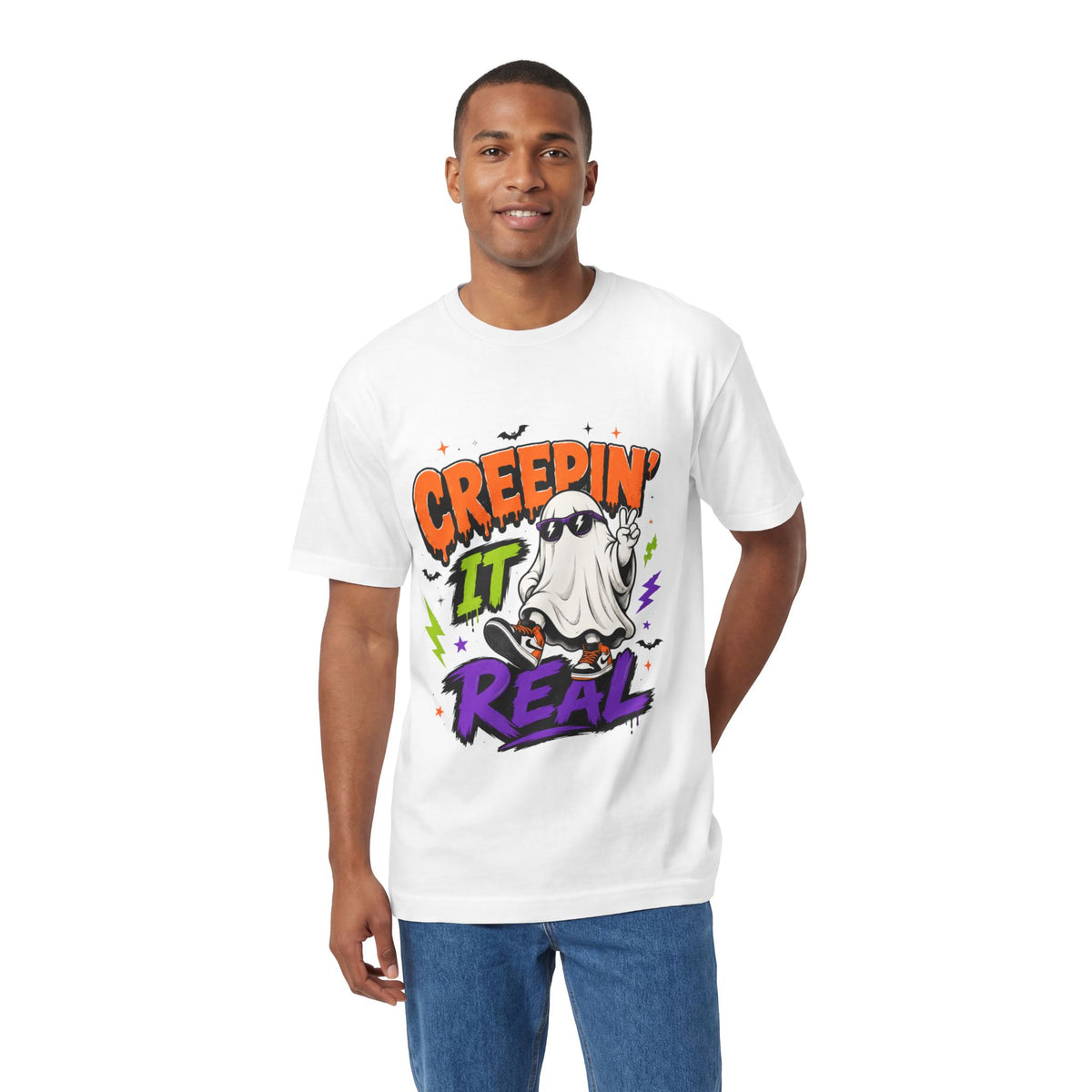 Creepin' It Real Halloween Unisex Graphic Tee
