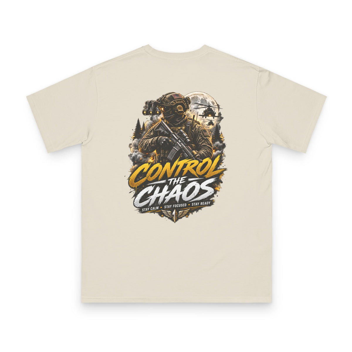 Control the Chaos — Organic Unisex T-Shirt