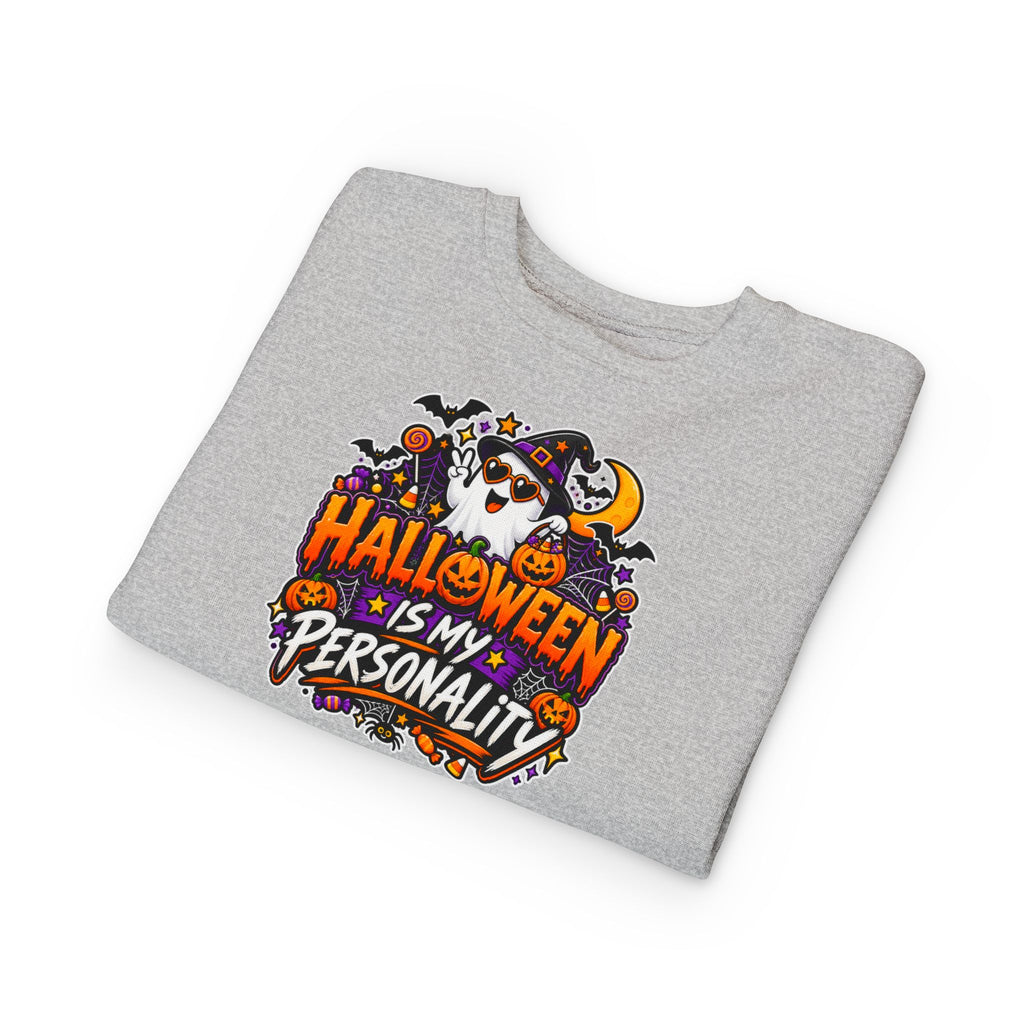 Bad to the Bone Halloween Toddler Sweatshirt
