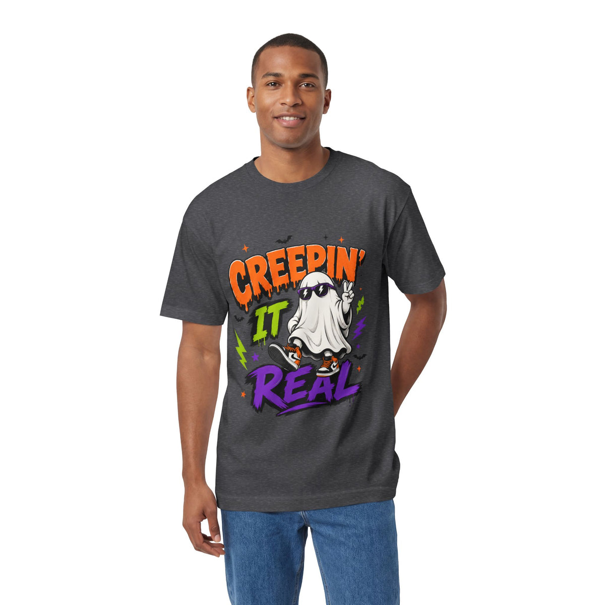 Creepin' It Real Halloween Unisex Graphic Tee