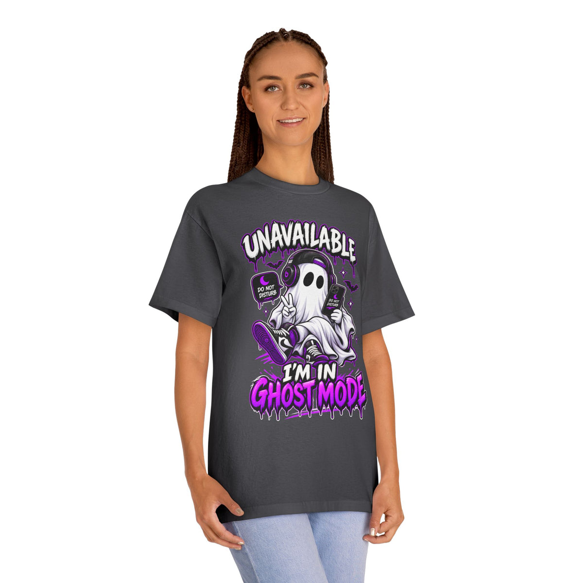 Unavailable — I'm in Ghost Mode Halloween Unisex Graphic Tee