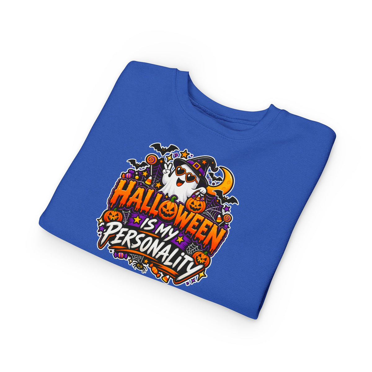 Bad to the Bone Halloween Toddler Sweatshirt
