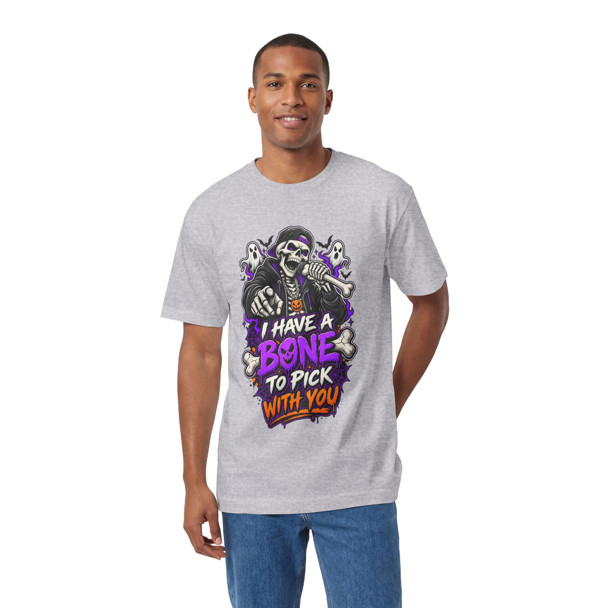 I Have a Bone to Pick With You Halloween Unisex Graphic Tee