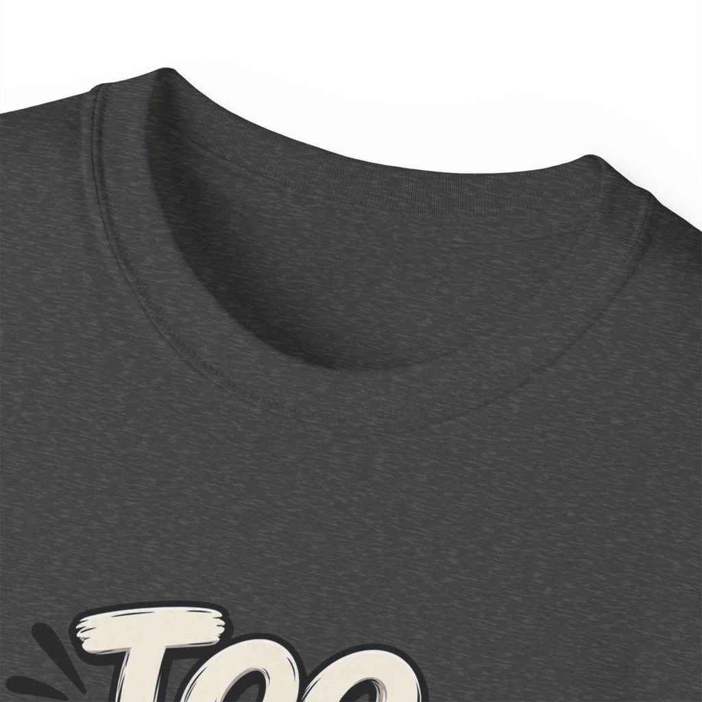 Too Tired to Be Toxic T-Shirt | Funny Panda Graphic Tee | Sarcastic Humor Shirt