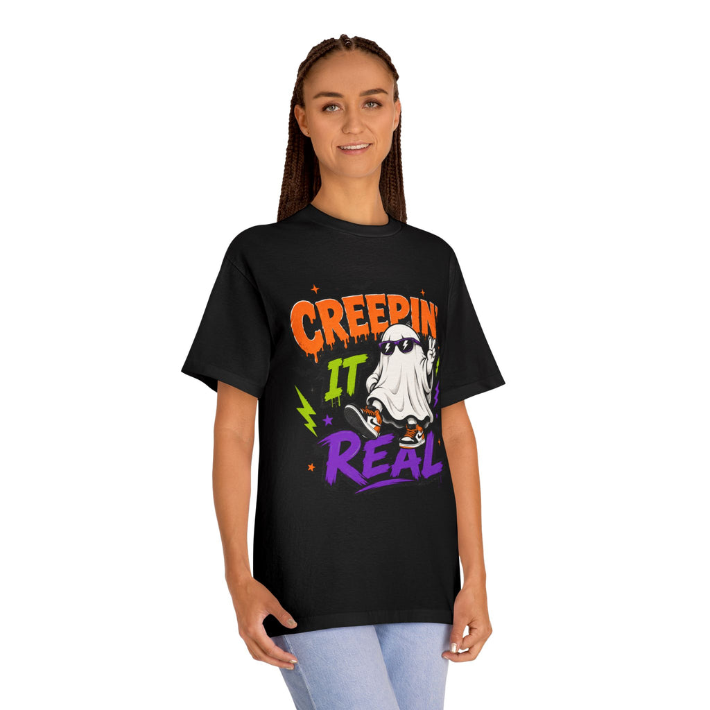Creepin' It Real Halloween Unisex Graphic Tee