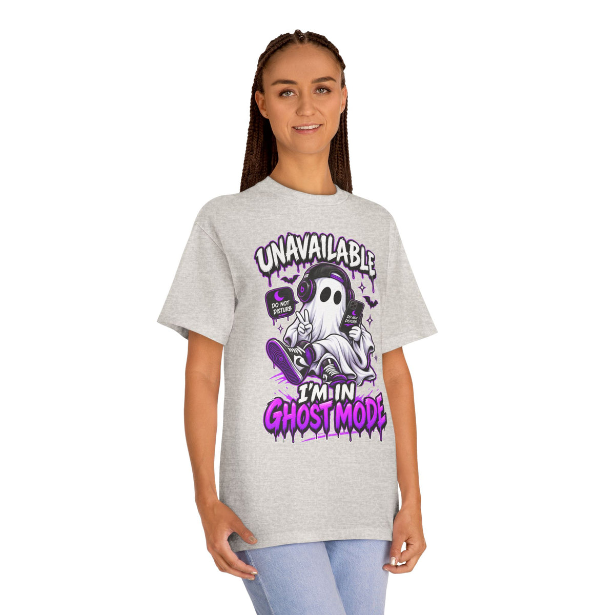 Unavailable — I'm in Ghost Mode Halloween Unisex Graphic Tee