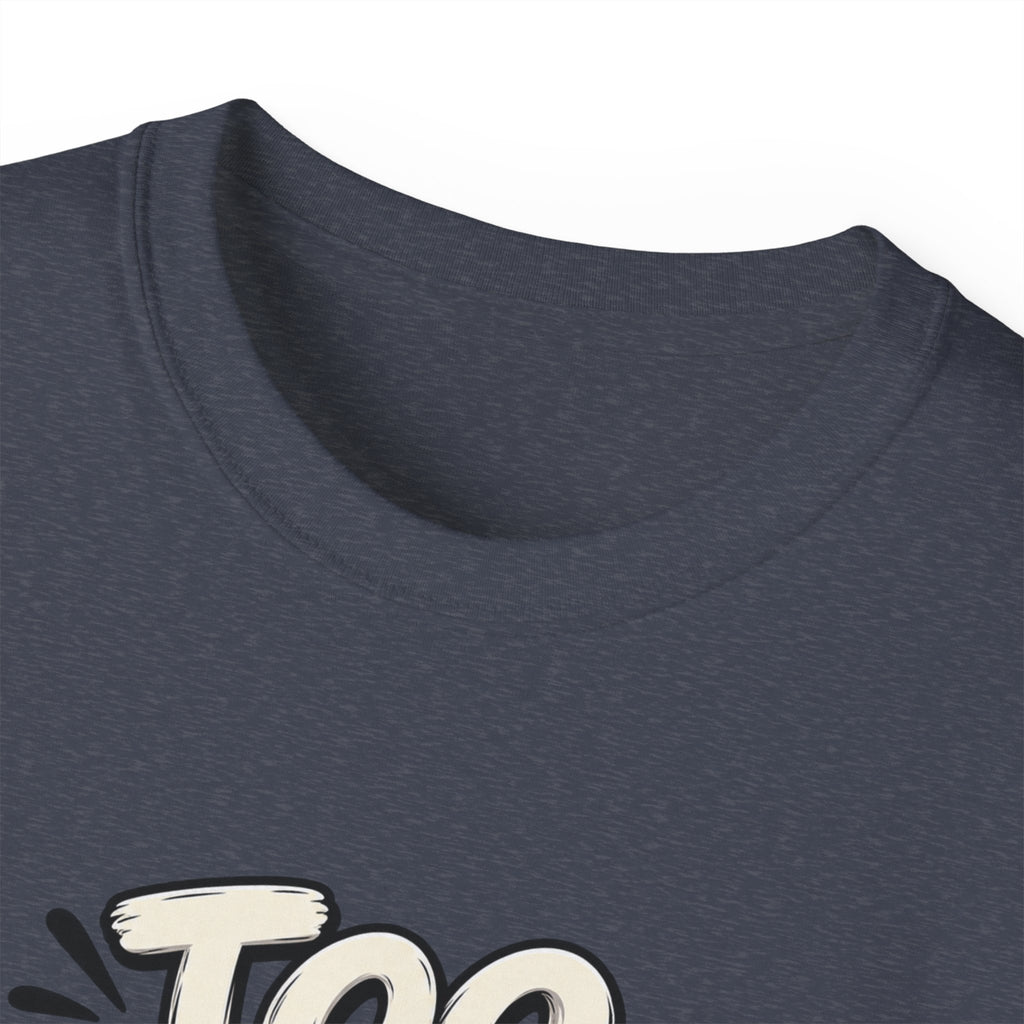 Too Tired to Be Toxic T-Shirt | Funny Panda Graphic Tee | Sarcastic Humor Shirt