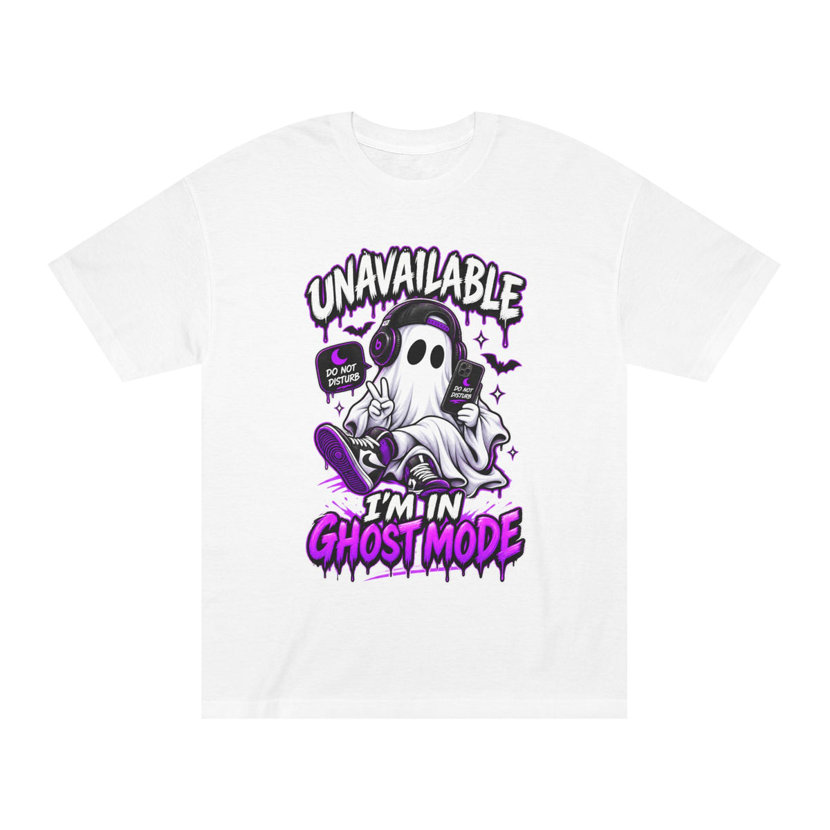 Unavailable — I'm in Ghost Mode Halloween Unisex Graphic Tee