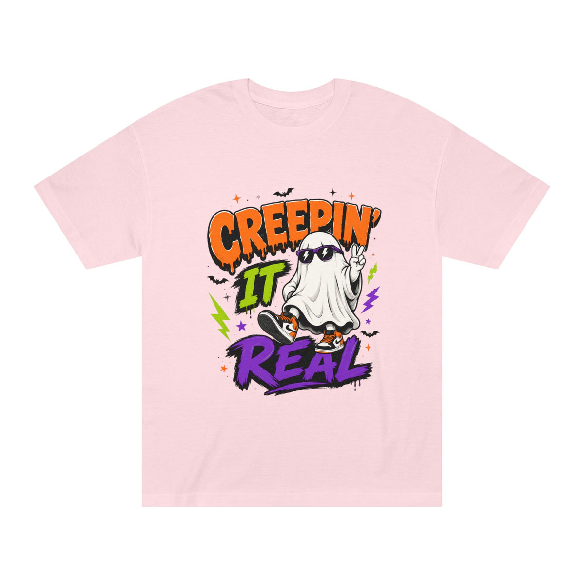 Creepin' It Real Halloween Unisex Graphic Tee
