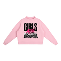 Essential Fleece Mock-Neck Crew Sweatshirt