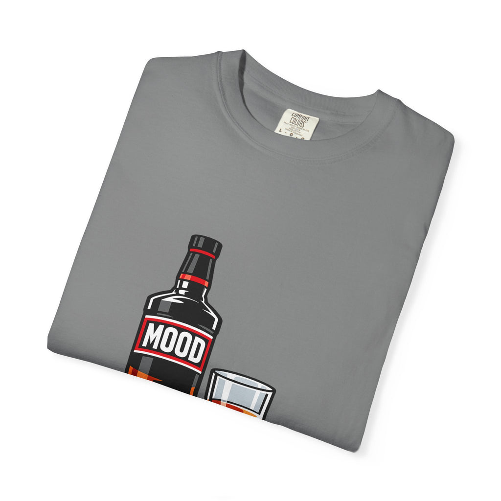 Mood Whiskey Bottle and Glass T-Shirt | Drinking Illustration