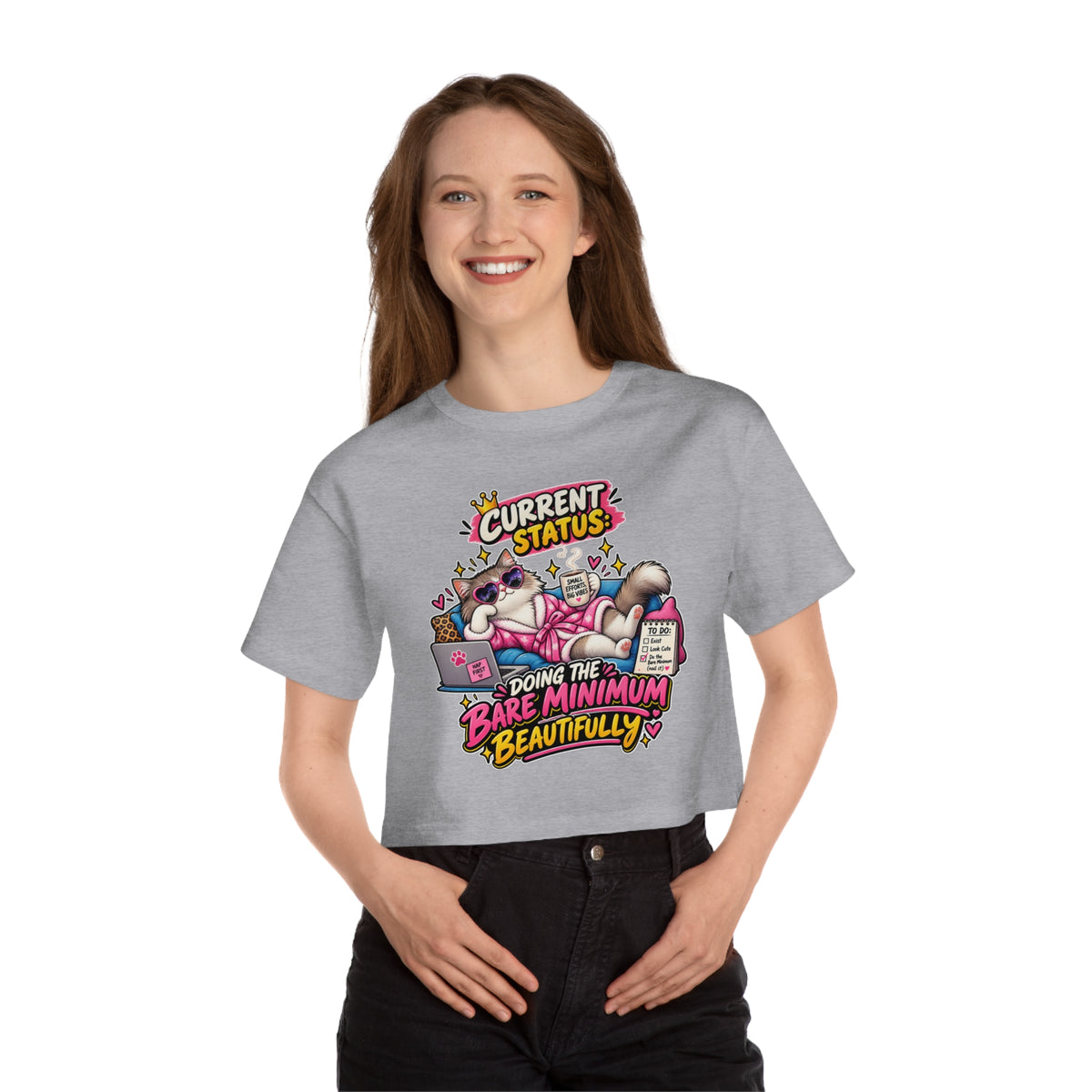 Champion Women's Heritage Cropped T-Shirt