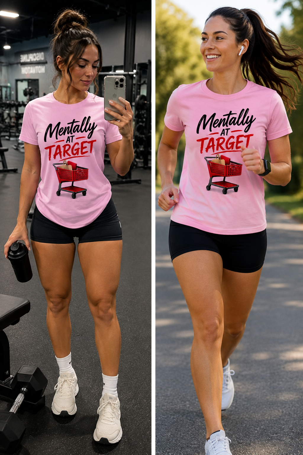 Mentally at Target T-Shirt | Funny Shopping Shirt | Retail Therapy Tee | Graphic Shirt | Target Lover Gift | Cute Shopping Tee | Gift for Her