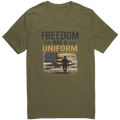 Freedom_Has_a_Uniform_Mens_T-Shirt_Military_Green_Mockup.png_15934461