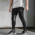 2025 New Men Sweatpants Gyms Fitness Sports pants Bodybuilding Joggers Workout Trousers Men Zip pocket Cotton Pencil Pants men