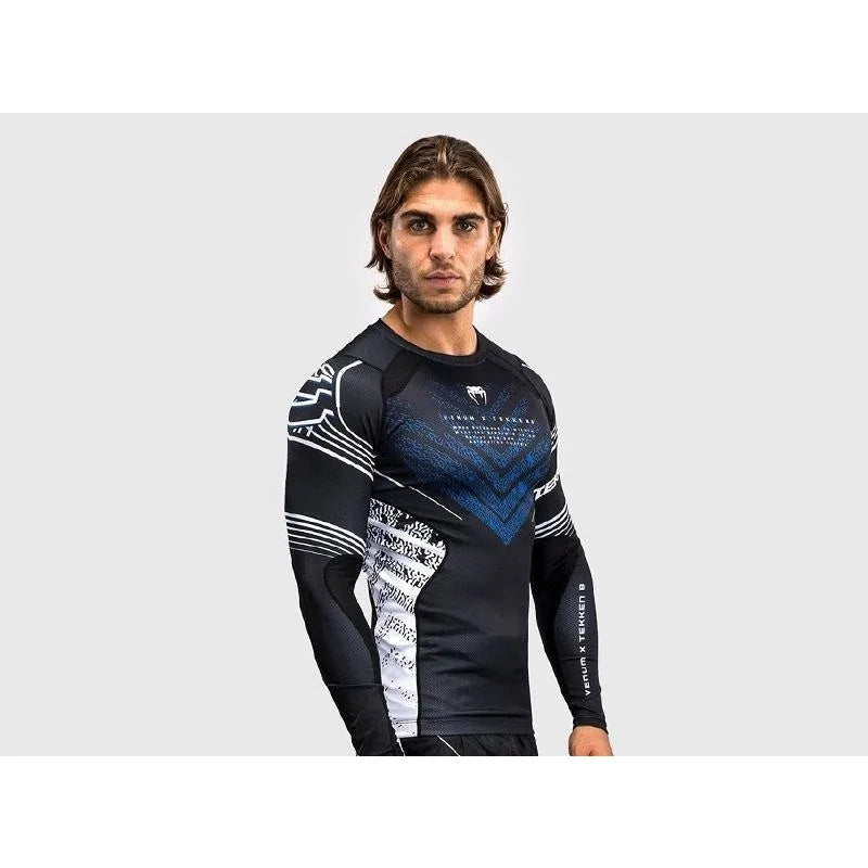 Gym Workout Shirts Men Sports Wear Casual Boxing Tops Combat Training Fitness Quick-Dry Short Sleeve Bodysuit