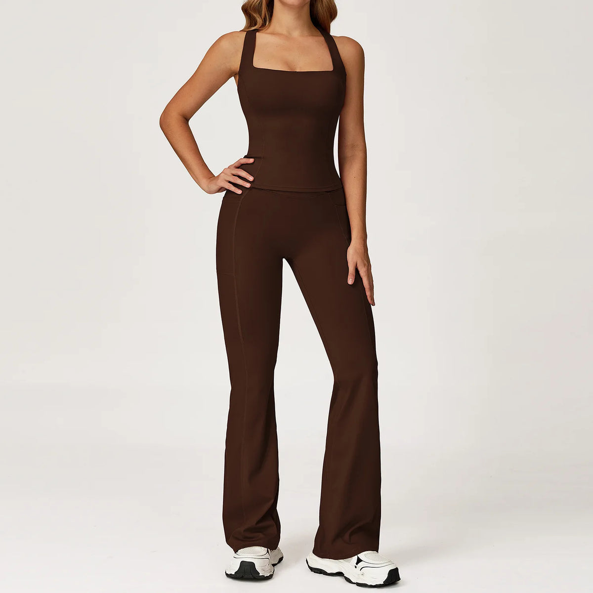 Women Tracksuit Yoga Set 2PCS Gym Workout Clothes for Female Push Up Bra High Waist Leggings Sexy Fitness Sportswear Sports Suit