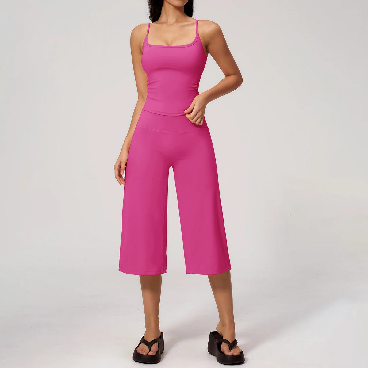 Summer Yoga Set 2 Pieces Women Tracksuit Workout Clothes Sports Outfits High Waist Shorts Fitness Sports Suit Female Gym Clothes