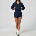 New Quick drying Yoga Set Women's Tracksuit 2 Piece Sports Set Breathable Sports Shorts Fitness Leisure Outerwear Yoga Clothing
