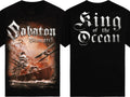 Sabaton Official Graphic T-shirt Women Men Oversized Y2k Heavy Metal Band Short Sleeve Female Male Clothing High Quality Tees