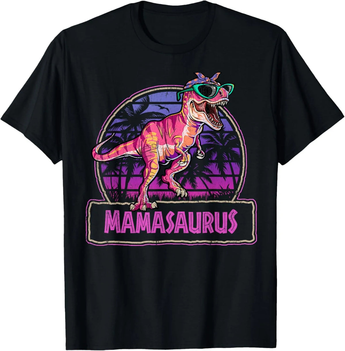 Mamasaurus T Rex Dinosaur Mama Saurus Family Matching Women T-Shirt Funny Shirt Unisex Summer Streetwear Tops Camisas