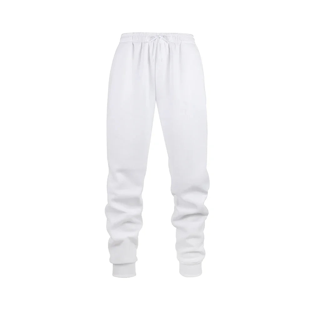 Mens Gym - Ready Jogging Pants Solid Color Sweatpants Ideal for Autumn and Winter Workouts