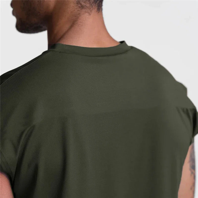Muscleguys Mesh Gym Clothing Men Workout Tank Top Bodybuilding Vest Fitness Sleeveless Shirt Mens Sports Basketball Jerseys